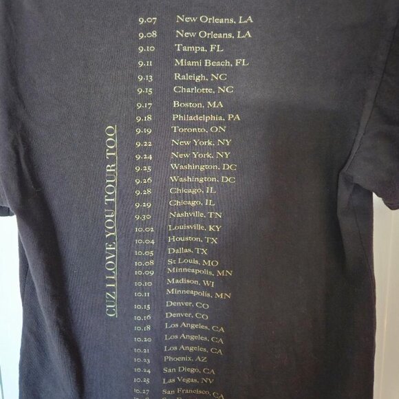 Lizzo T-shirt 2019 concert series, Small - Picture 2 of 3